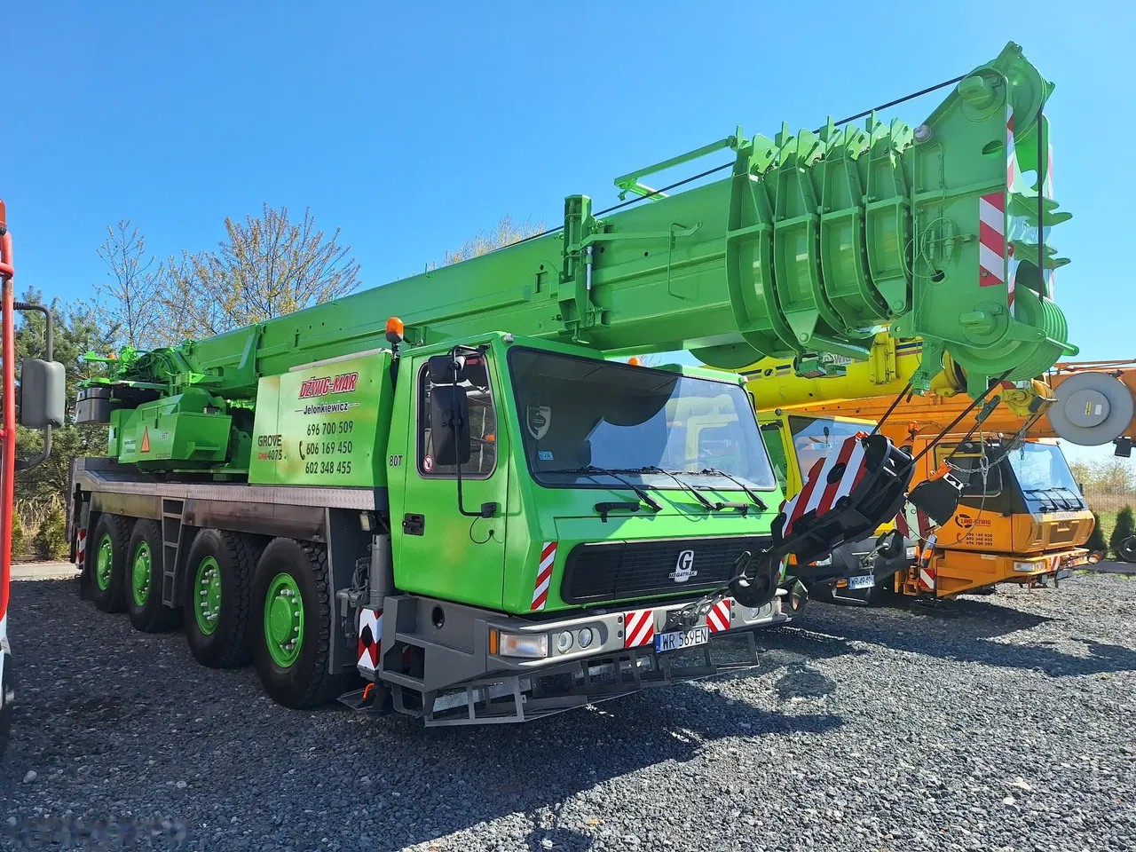 2001 Grove GMK4075, 9.000 mth, Import Auf Lager in der EU — Foto 9 z 24