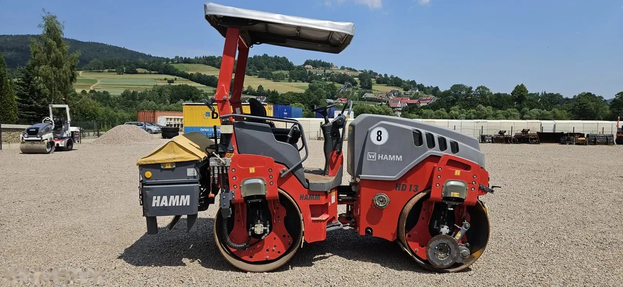 2012 Hamm HD 13 VV, 2.900 mth, Import Auf Lager in der EU — Foto 1