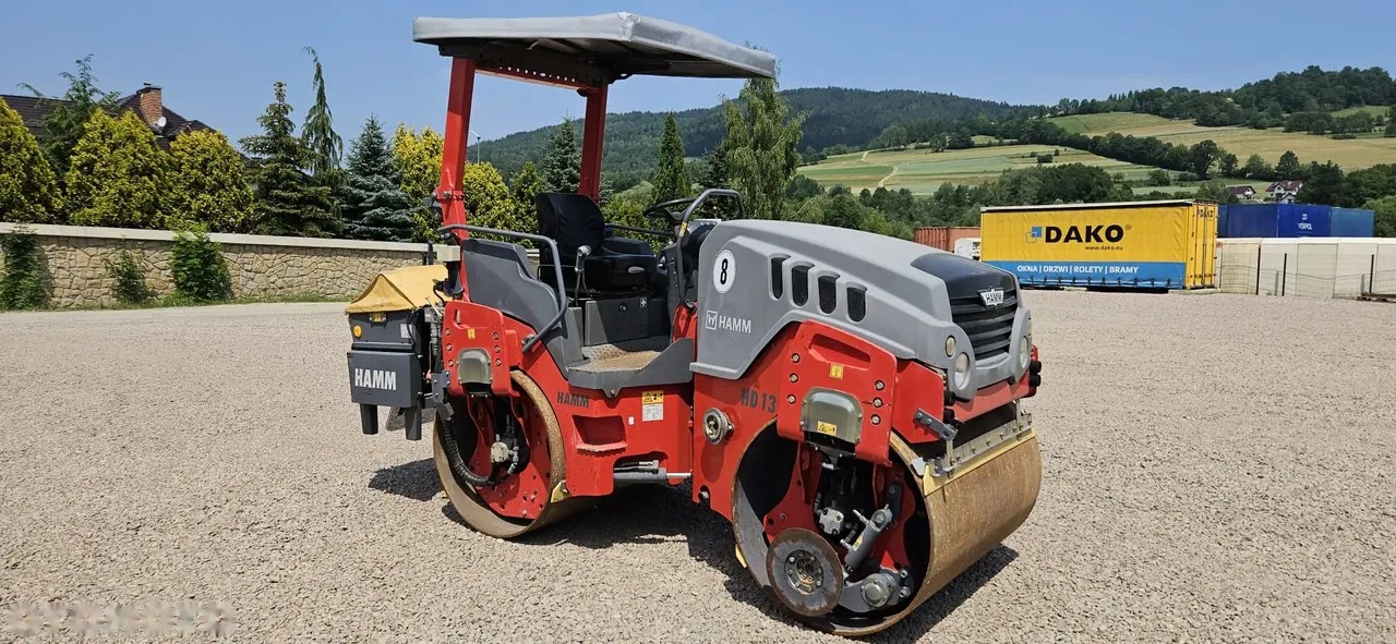 2012 Hamm HD 13 VV, 2.900 mth, Import Auf Lager in der EU — Foto 3 z 14