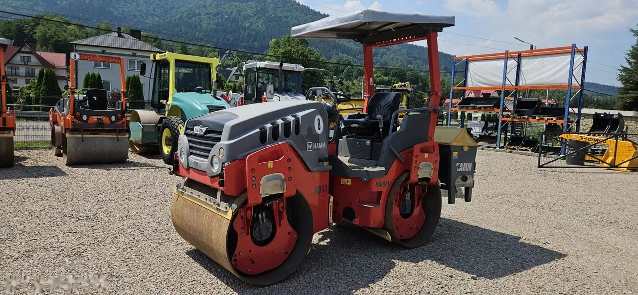 2012 Hamm HD 13 VV, 2.900 mth, Import Auf Lager in der EU — Foto 4 z 14