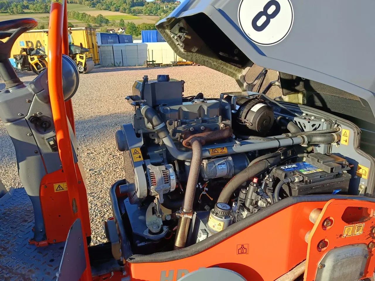2015 Hamm HD 10 VT, 4.300 mth, Import Auf Lager in der EU — Foto 13 z 13