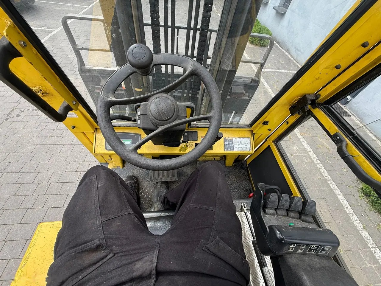 2008 Hyster E4.50XLS, 1.764 mth, Import Auf Lager in der EU — Foto 6 z 8