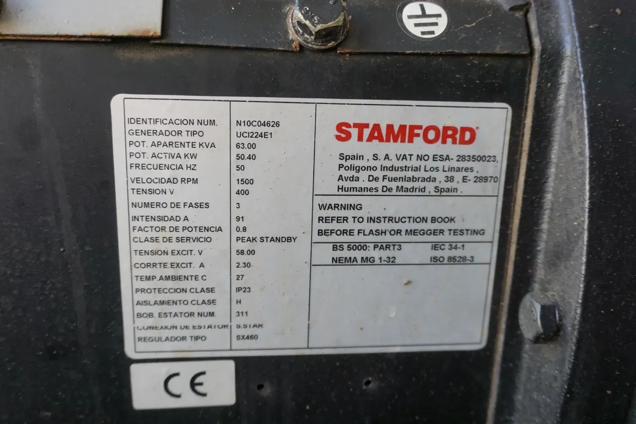2007 Pramac GSW65, 10.464 mth, Import Auf Lager in der EU — Foto 12 z 18