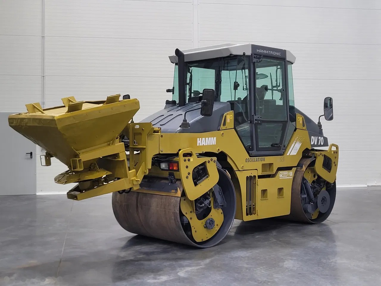 2008 Hamm DV 70 VO, 8.253 mth, Import Auf Lager in der EU — Foto 1