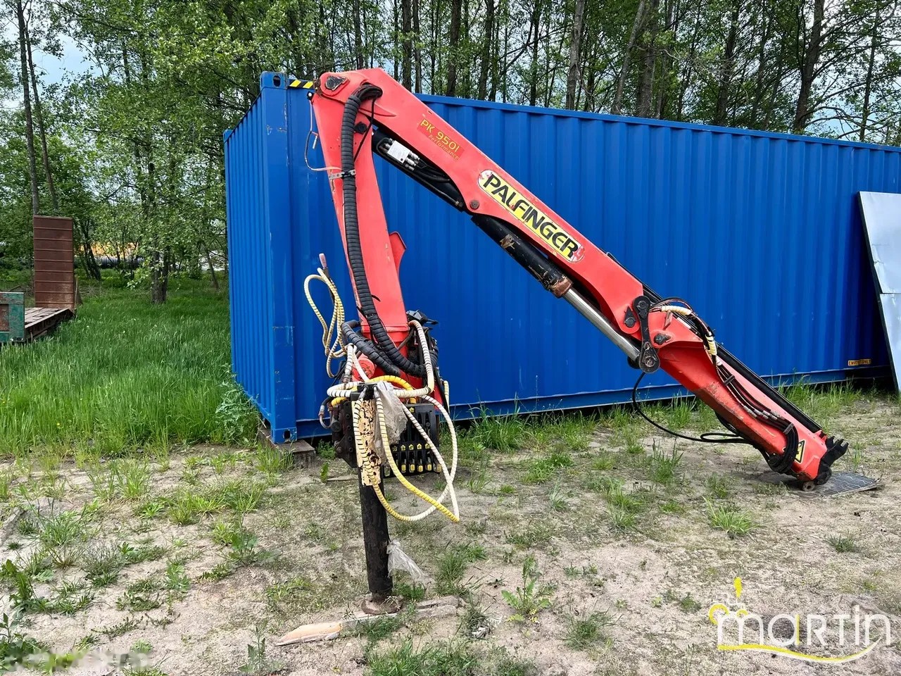 2002 Palfinger PK 9501, Import Auf Lager in der EU — Foto 1