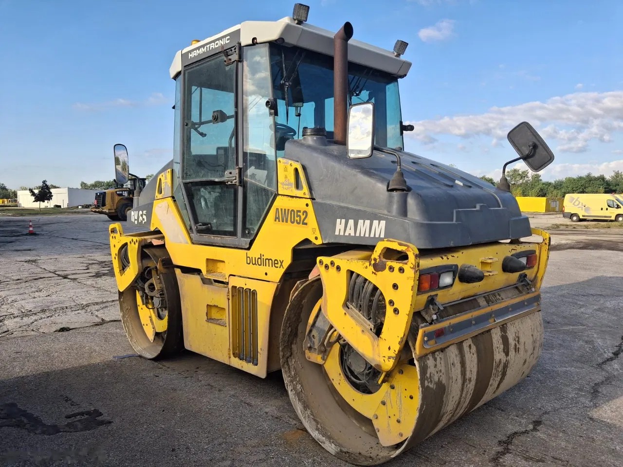 2011 Hamm DV 85VV, 9.000 mth, Import Auf Lager in der EU — Foto 3 z 4