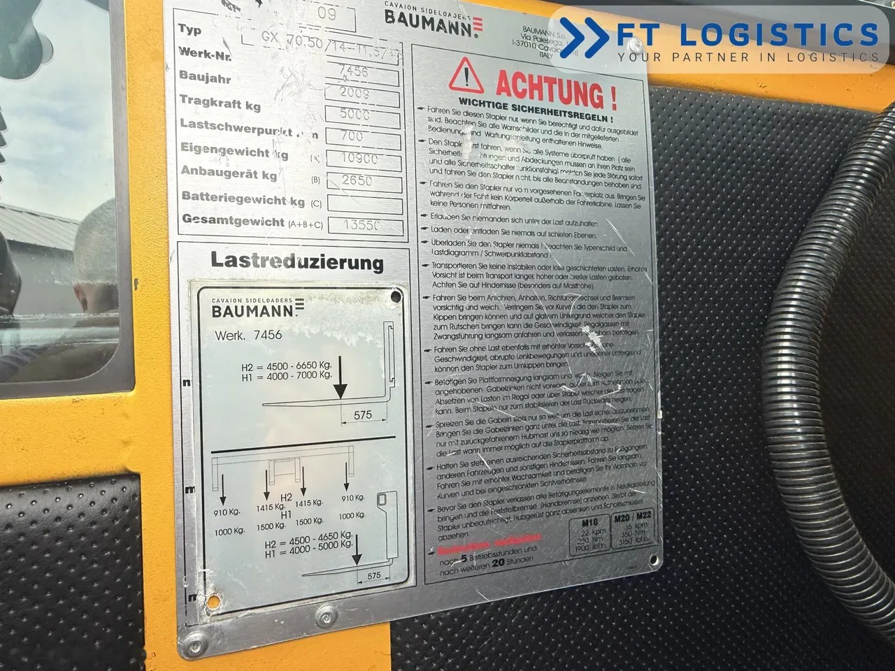 2009 Baumann WÓZEK, 10.300 mth, Import Auf Lager in der EU — Foto 14 z 24