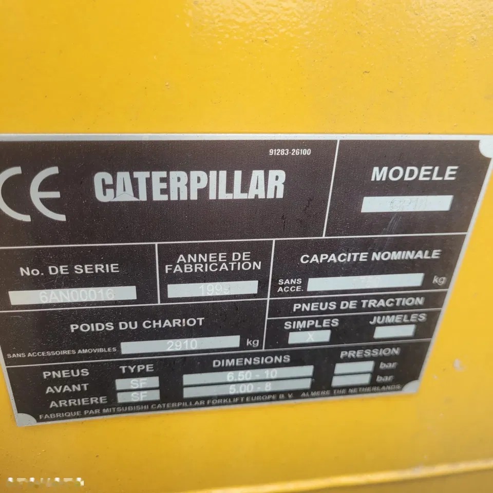1999 Caterpillar GP18, Import Auf Lager in der EU — Foto 13 z 13