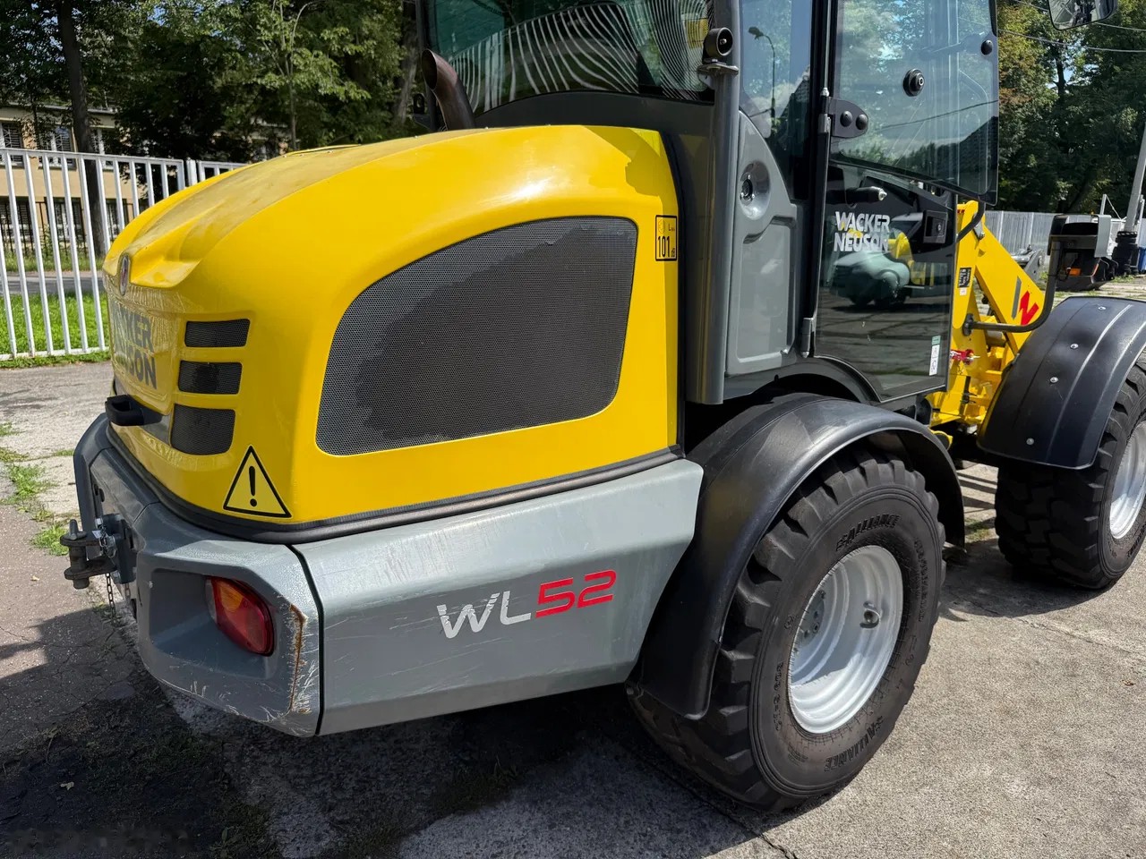 2022 Wacker Neuson Ładowarka WL52, 1.600 mth, Import Auf Lager in der EU — Foto 15 z 24