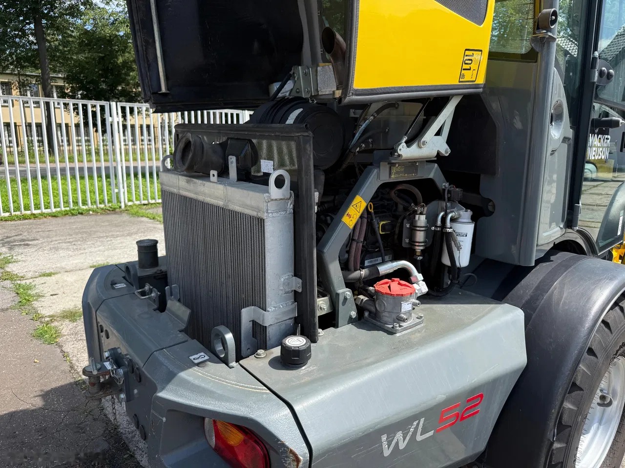 2022 Wacker Neuson Ładowarka WL52, 1.600 mth, Import Auf Lager in der EU — Foto 16 z 24