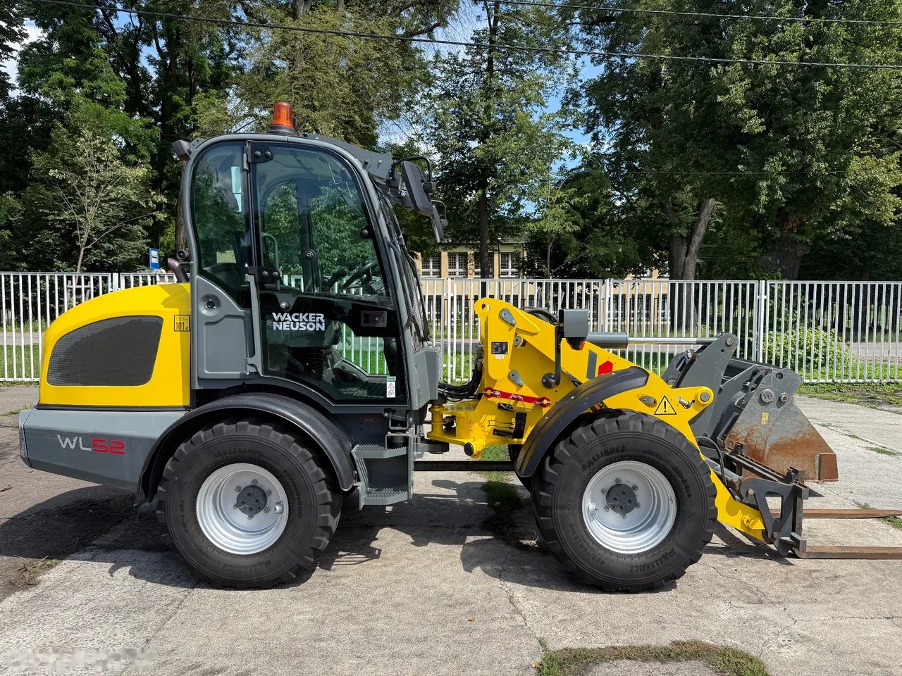 2022 Wacker Neuson Ładowarka WL52, 1.600 mth, Import Auf Lager in der EU — Foto 2 z 24