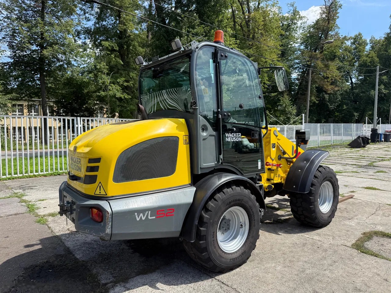 2022 Wacker Neuson Ładowarka WL52, 1.600 mth, Import Auf Lager in der EU — Foto 3 z 24