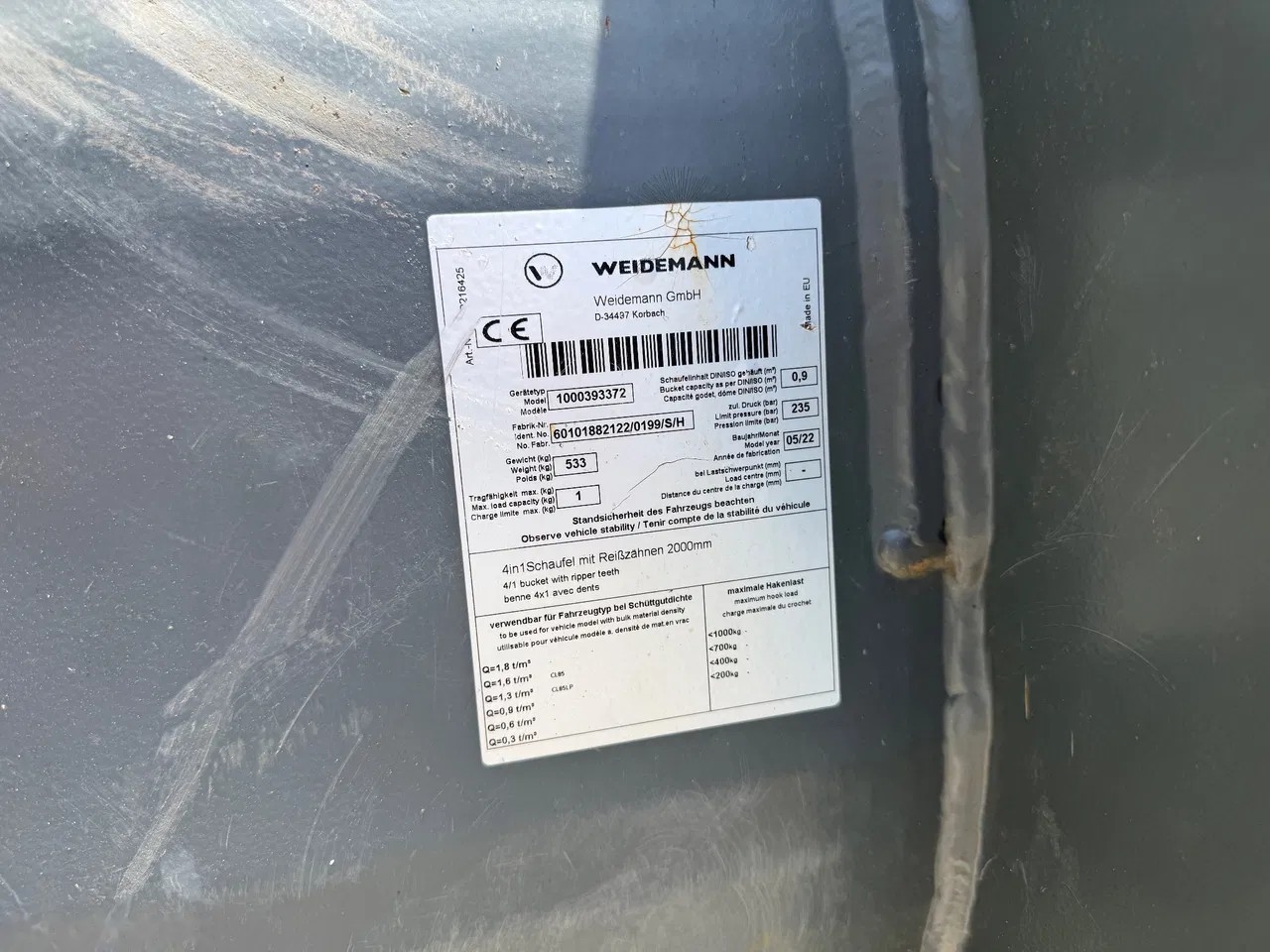 2022 Wacker Neuson Ładowarka WL52, 1.600 mth, Import Auf Lager in der EU — Foto 7 z 24