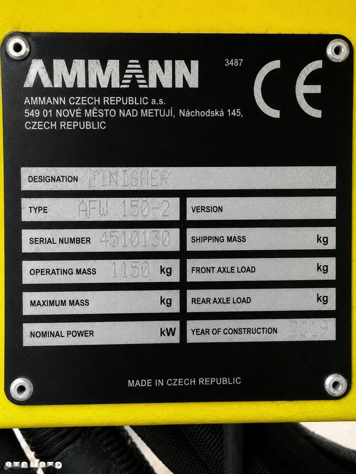 2019 Ammann AFW, 300 mth, Import Auf Lager in der EU — Foto 8 z 10
