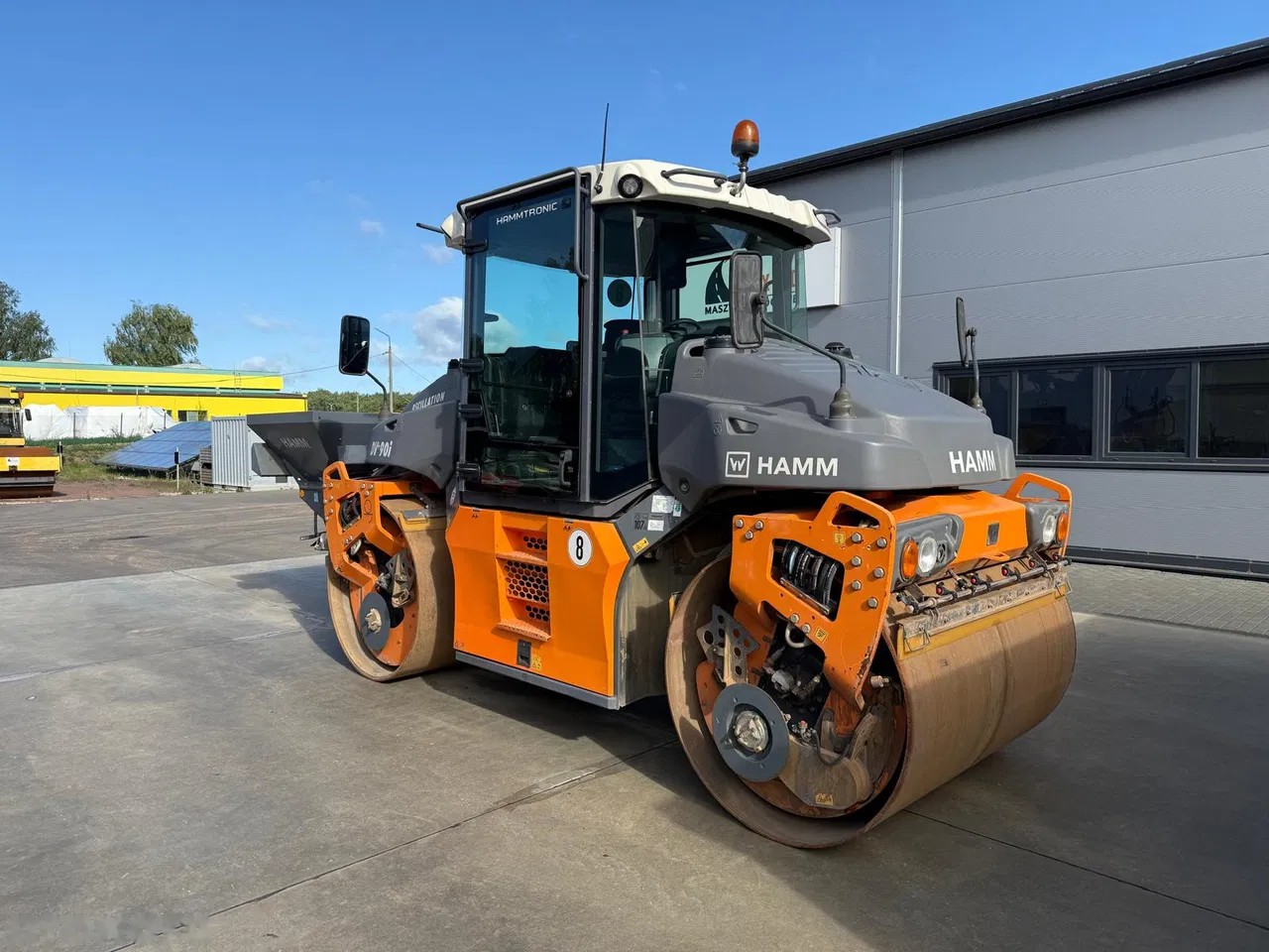 2017 Hamm DV+90 VO-S, 6.340 mth, Import Auf Lager in der EU — Foto 2 z 18
