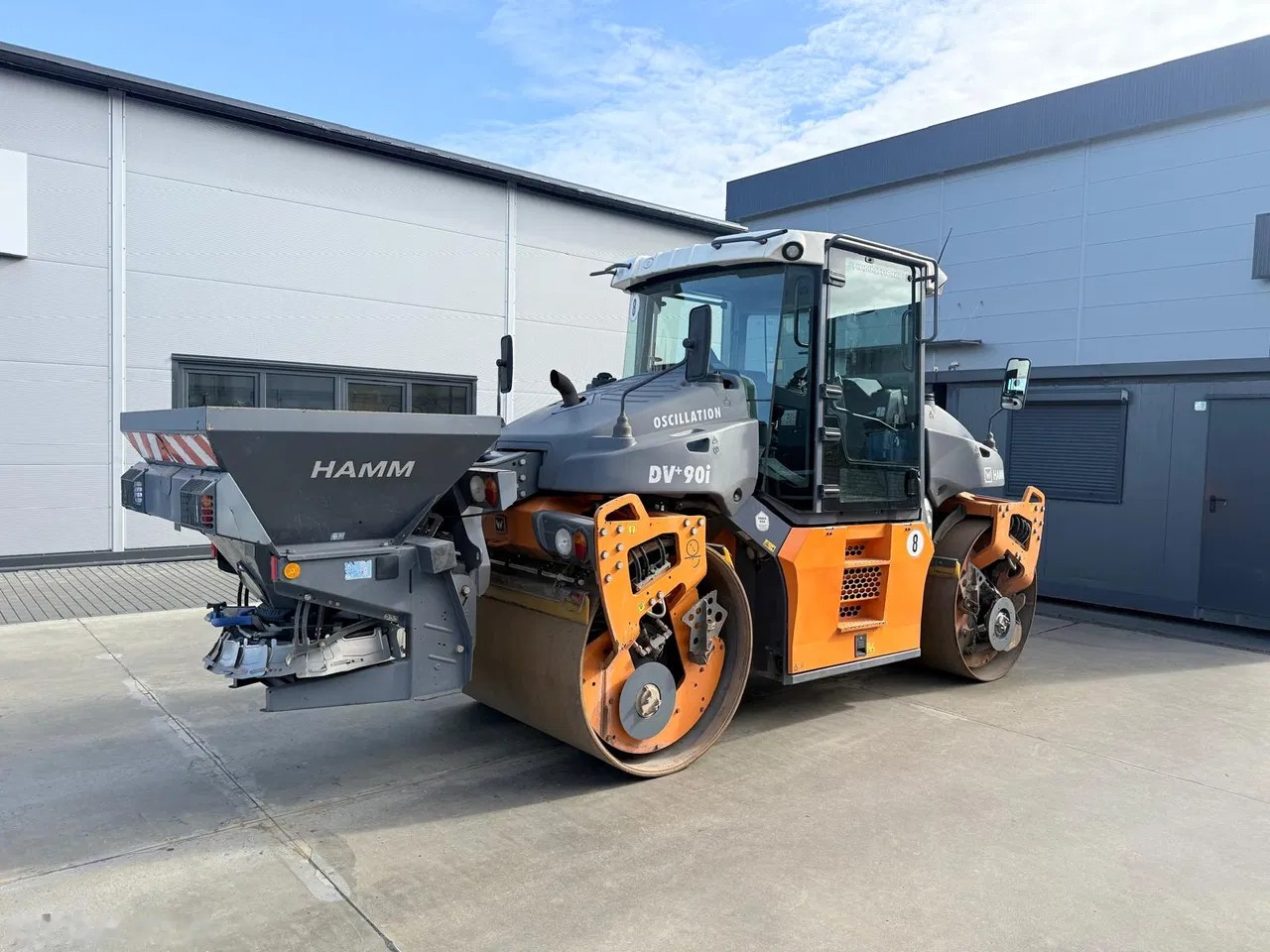 2017 Hamm DV+90 VO-S, 6.340 mth, Import Auf Lager in der EU — Foto 4 z 18