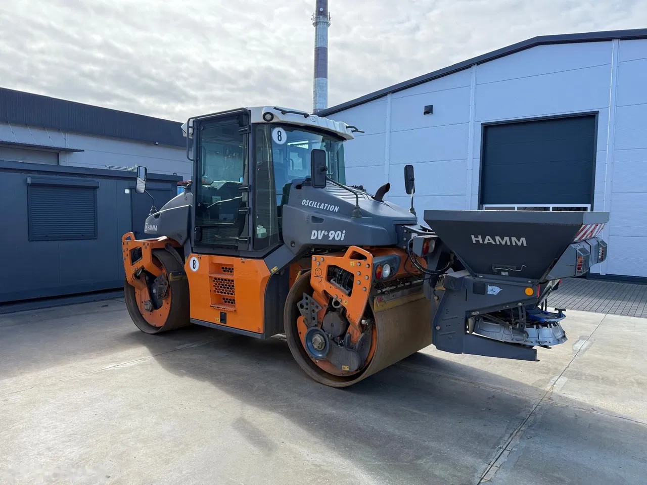 2017 Hamm DV+90 VO-S, 6.340 mth, Import Auf Lager in der EU — Foto 5 z 18