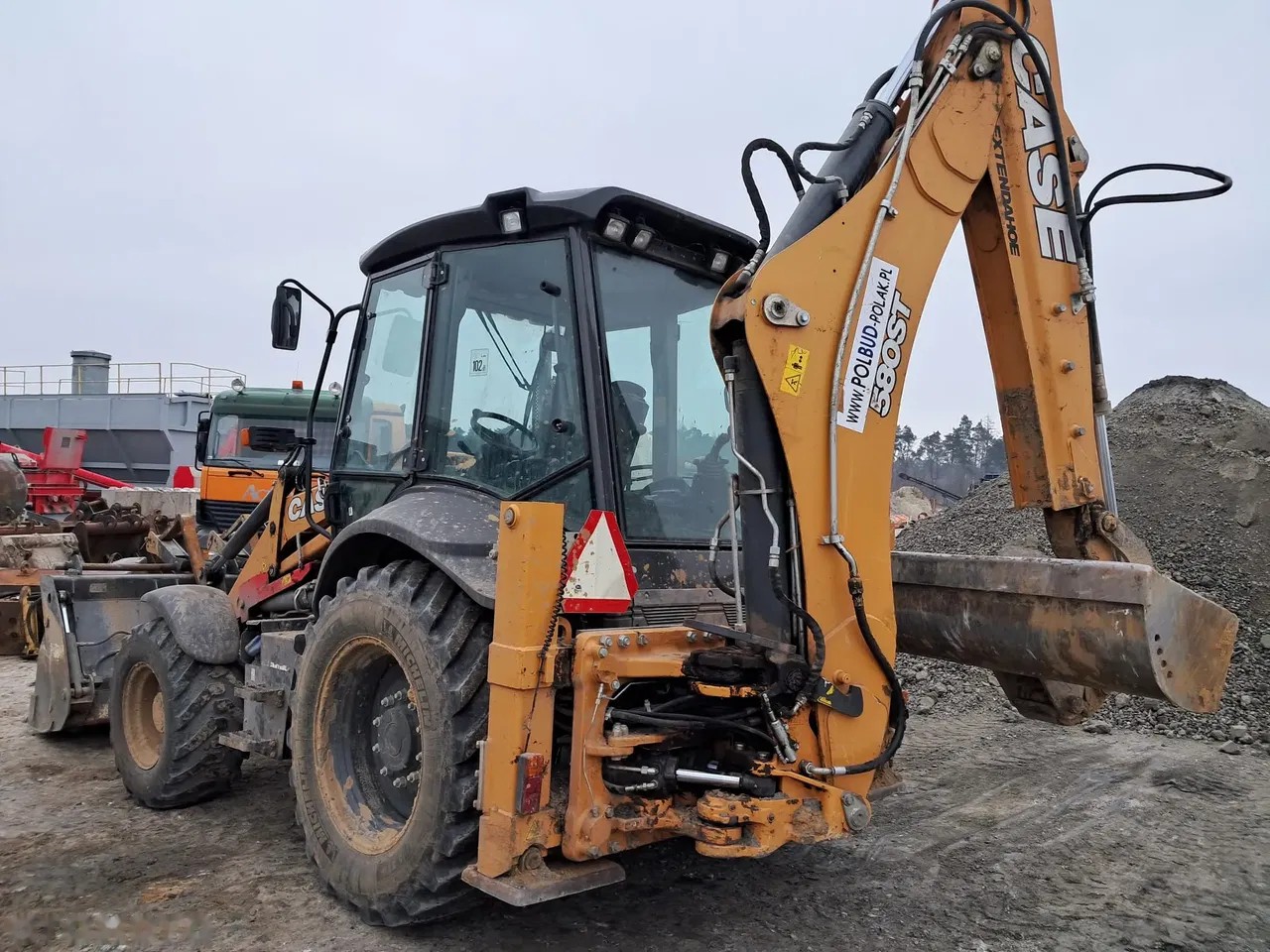 2019 Case 580, 3.243 mth, Import Auf Lager in der EU — Foto 7 z 16