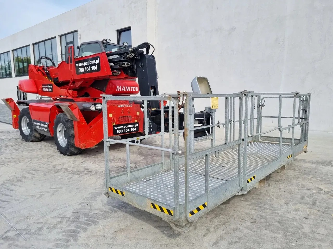 2016 Manitou MRT, 3.335 mth, Import Auf Lager in der EU — Foto 1