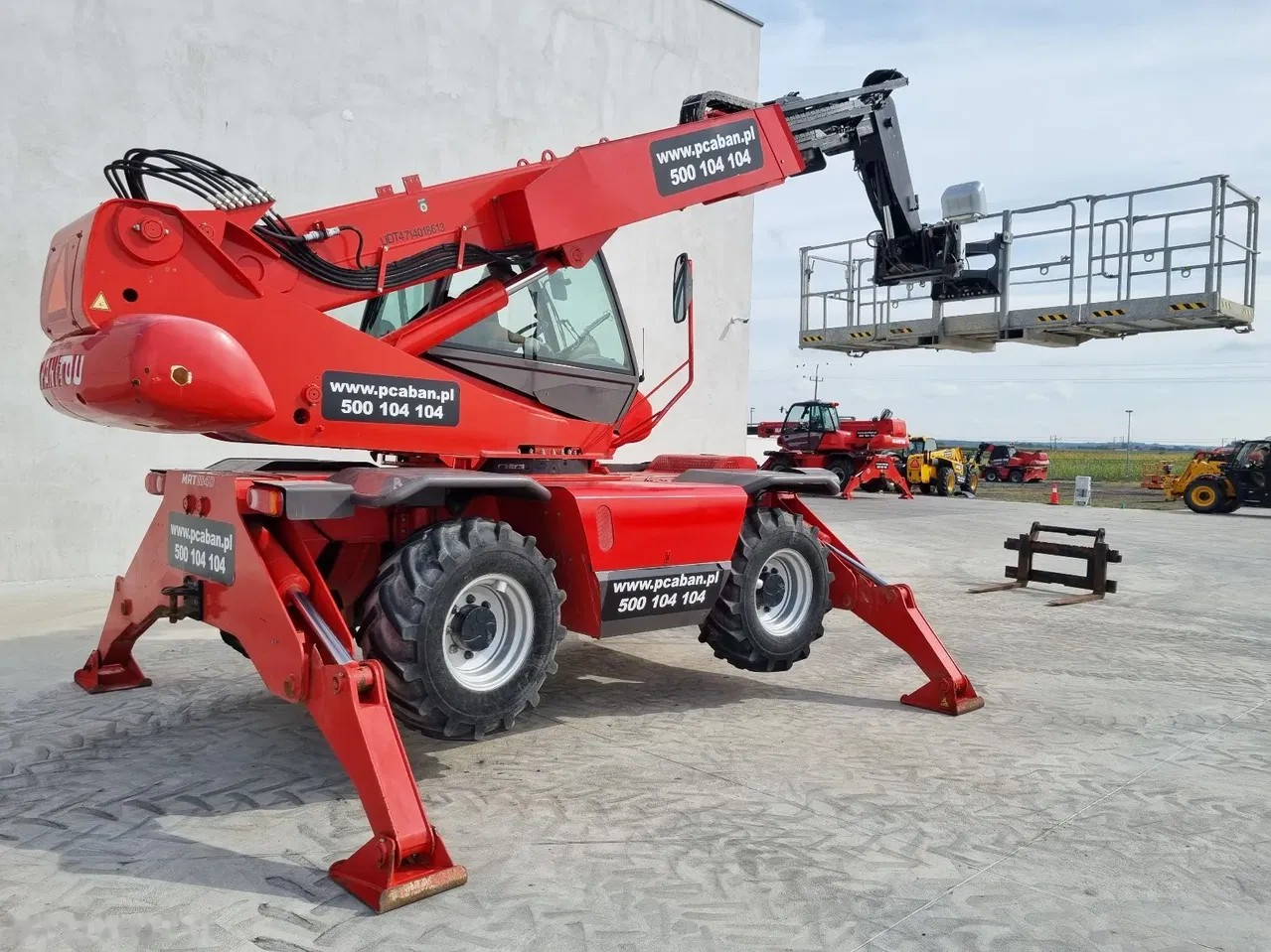 2016 Manitou MRT, 3.335 mth, Import Auf Lager in der EU — Foto 4 z 15