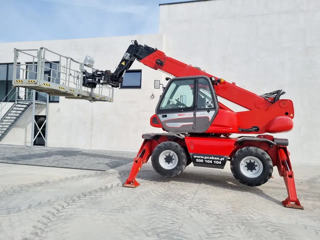 2016 Manitou MRT, 3.335 mth, Import Auf Lager in der EU — Foto 6 z 15
