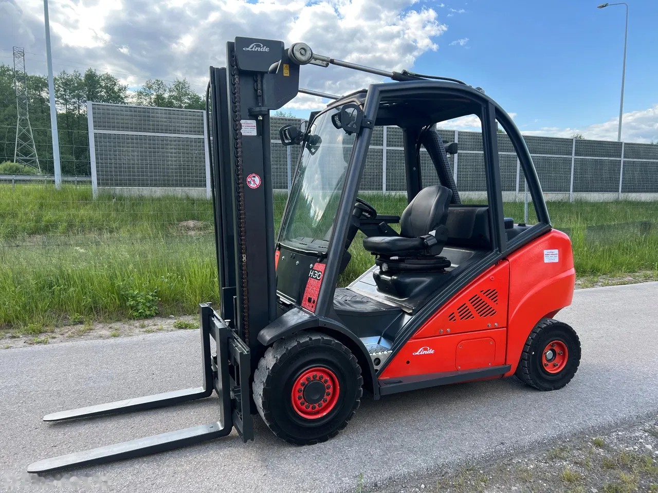 2012 Linde H30D-01, 8.000 mth, Import Auf Lager in der EU — Foto 1