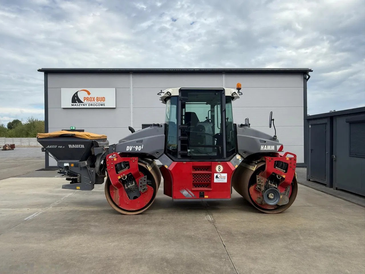 2015 Hamm DV+90i VV-S, 6.883 mth, Import Auf Lager in der EU — Foto 1