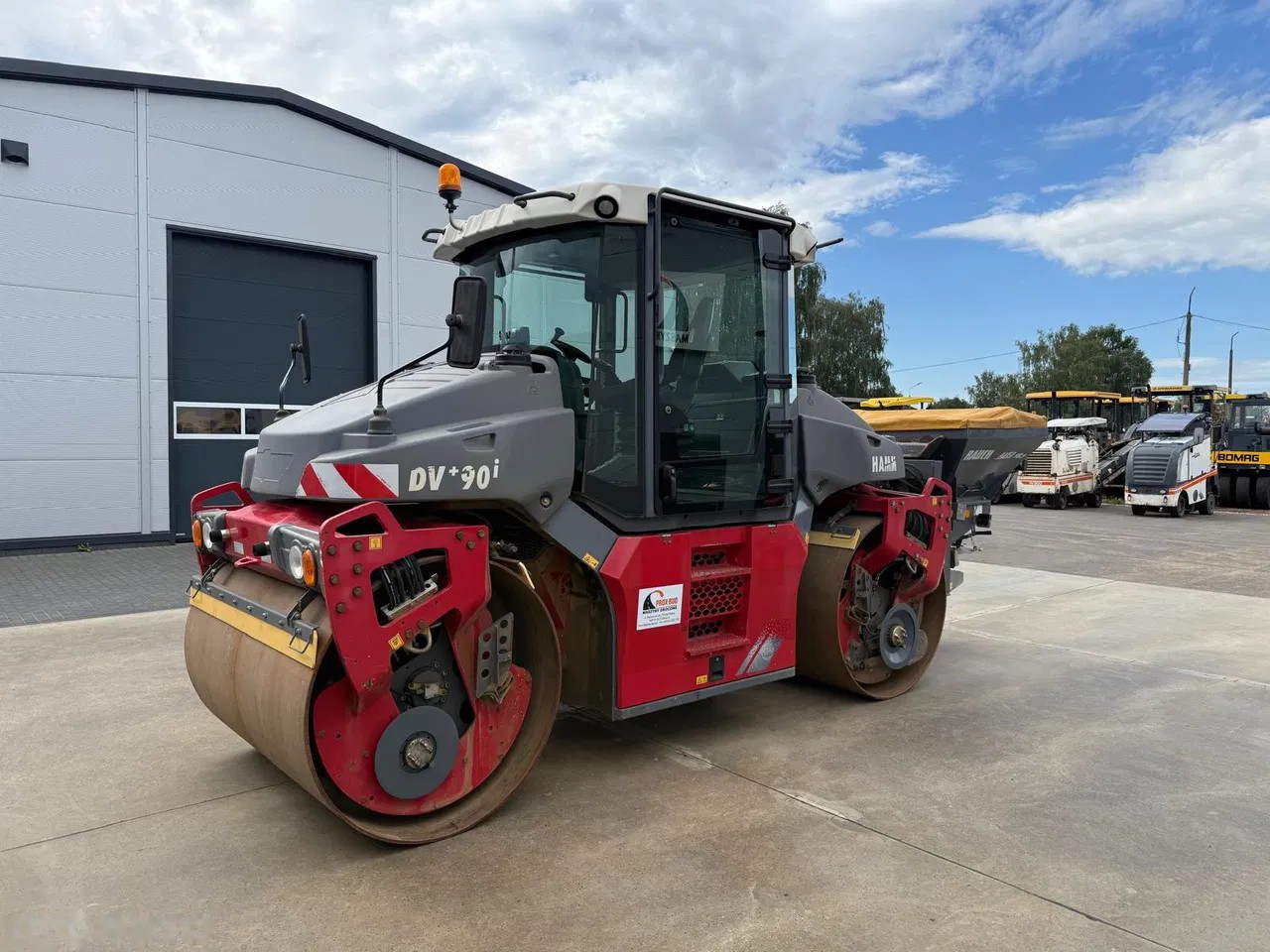 2015 Hamm DV+90i VV-S, 6.883 mth, Import Auf Lager in der EU — Foto 3 z 19