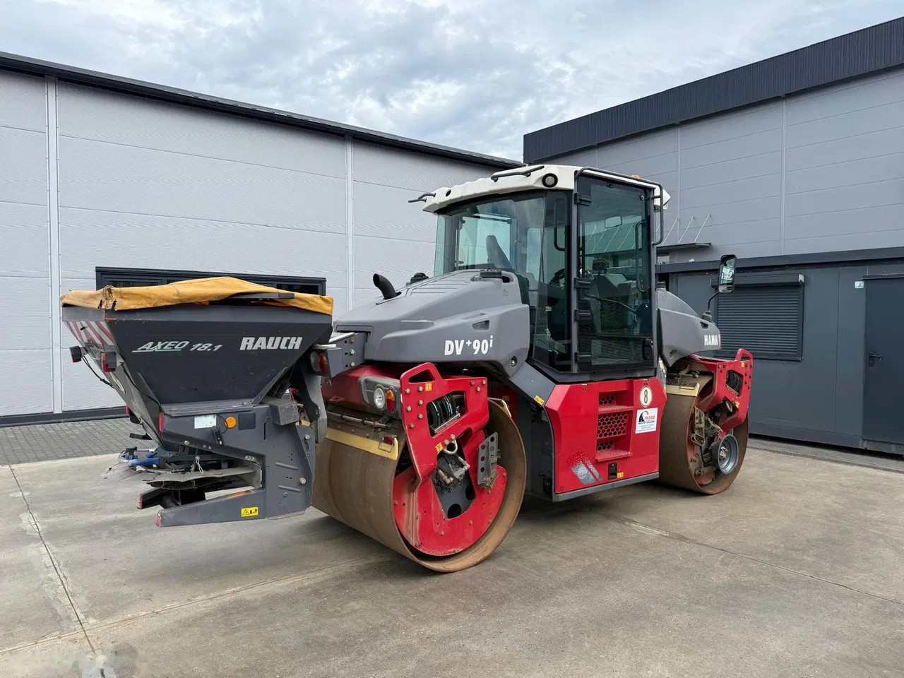2015 Hamm DV+90i VV-S, 6.883 mth, Import Auf Lager in der EU — Foto 4 z 19