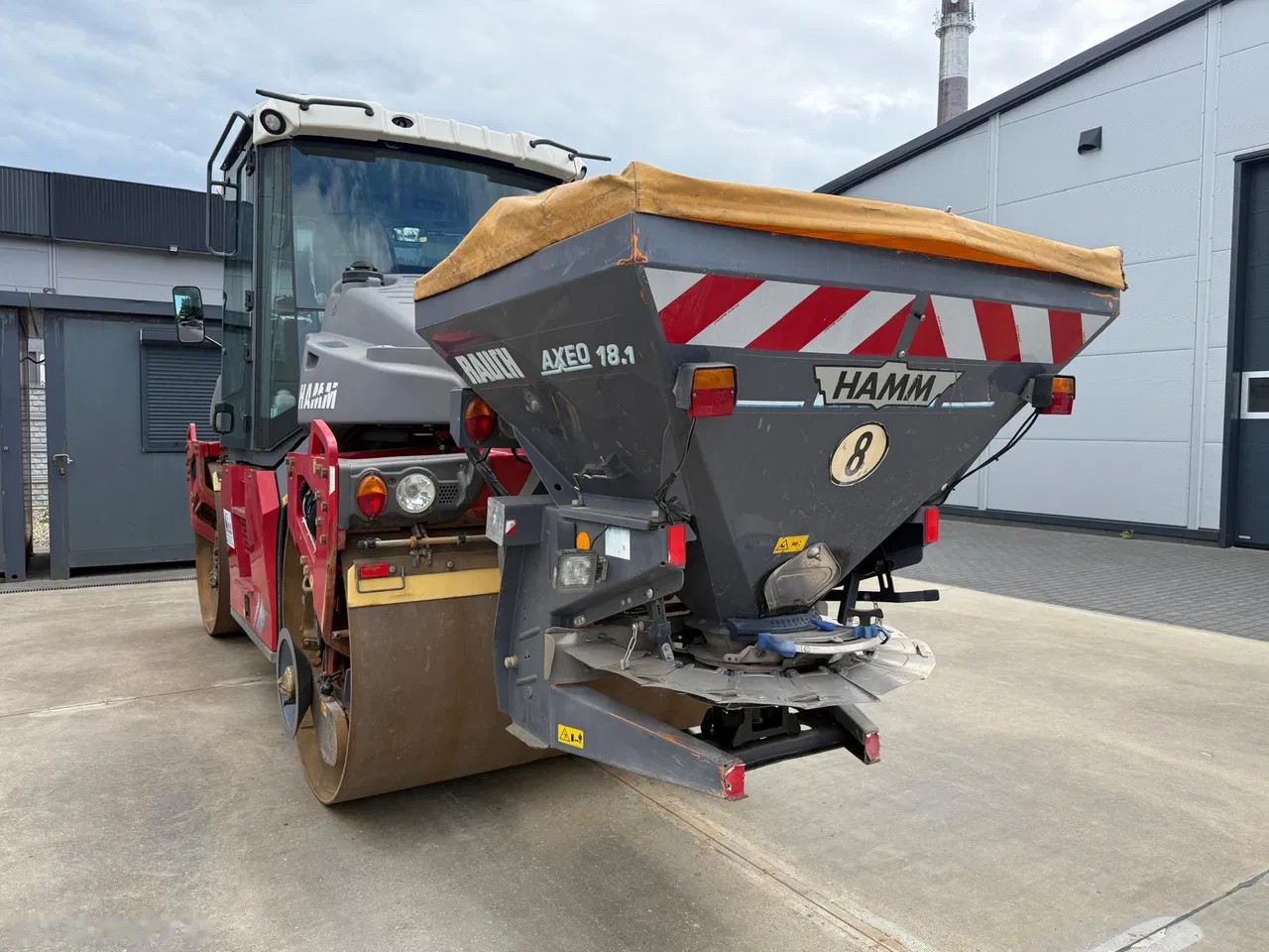 2015 Hamm DV+90i VV-S, 6.883 mth, Import Auf Lager in der EU — Foto 6 z 19