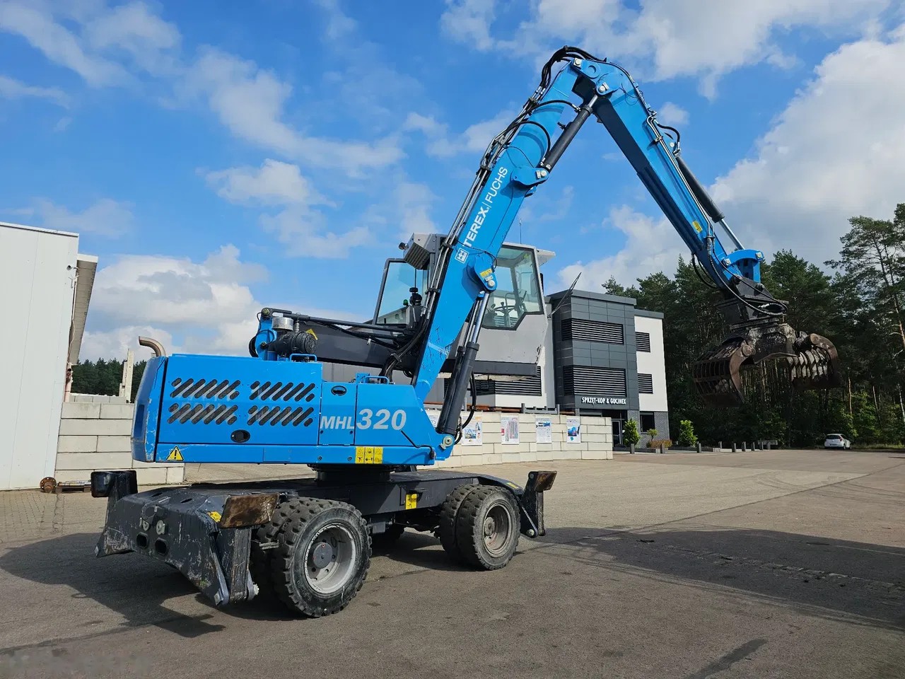 2014 Fuchs MHL 320, 13.198 mth, Import Auf Lager in der EU — Foto 3 z 3