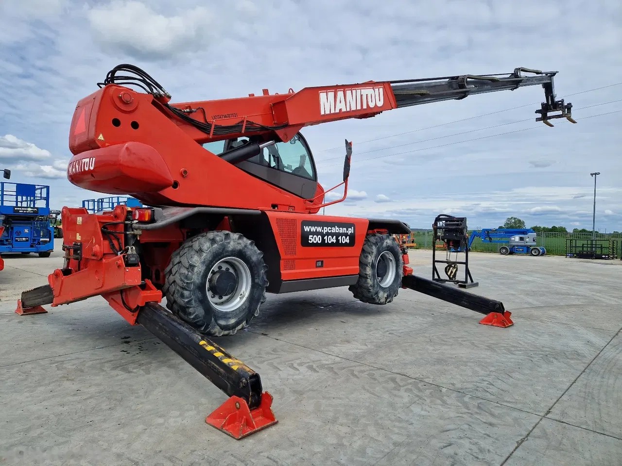 2017 Manitou MRT 2150+ P574, 3.311 mth, Import Auf Lager in der EU — Foto 4 z 17