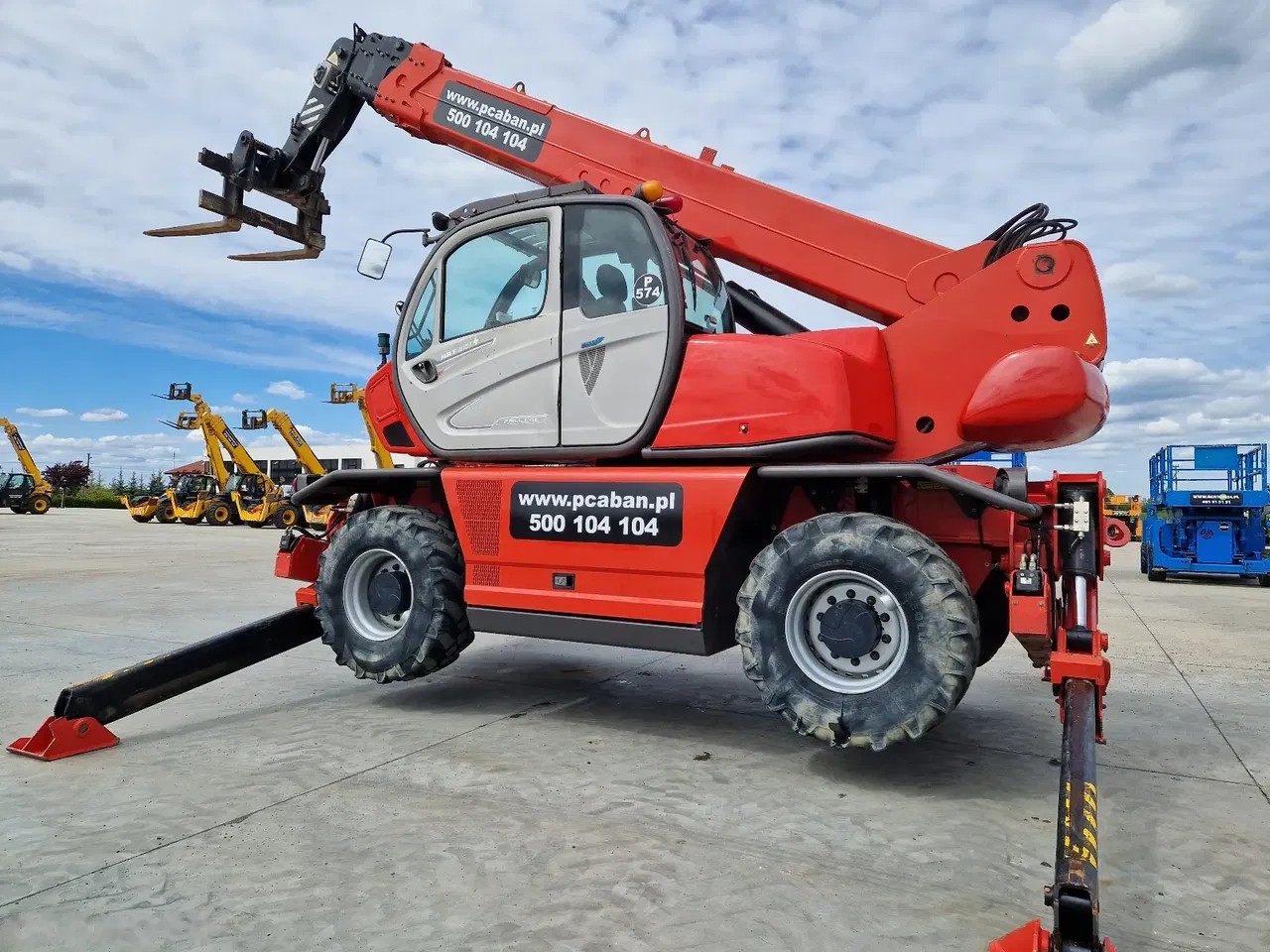 2017 Manitou MRT 2150+ P574, 3.311 mth, Import Auf Lager in der EU — Foto 7 z 17