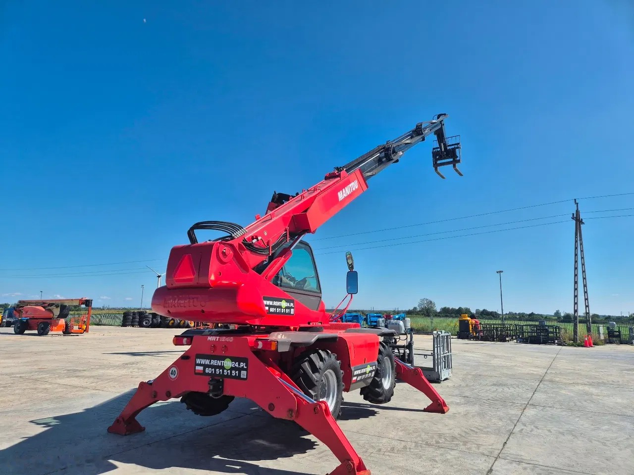 2017 Manitou MRT 1840 R441, 2.794 mth, Import Auf Lager in der EU — Foto 4 z 18