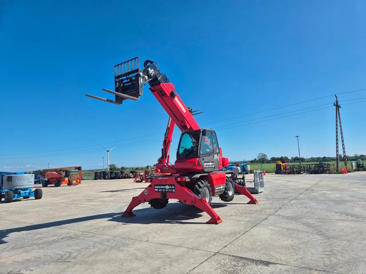 2017 Manitou MRT 1840 R441, 2.794 mth, Import Auf Lager in der EU — Foto 5 z 18