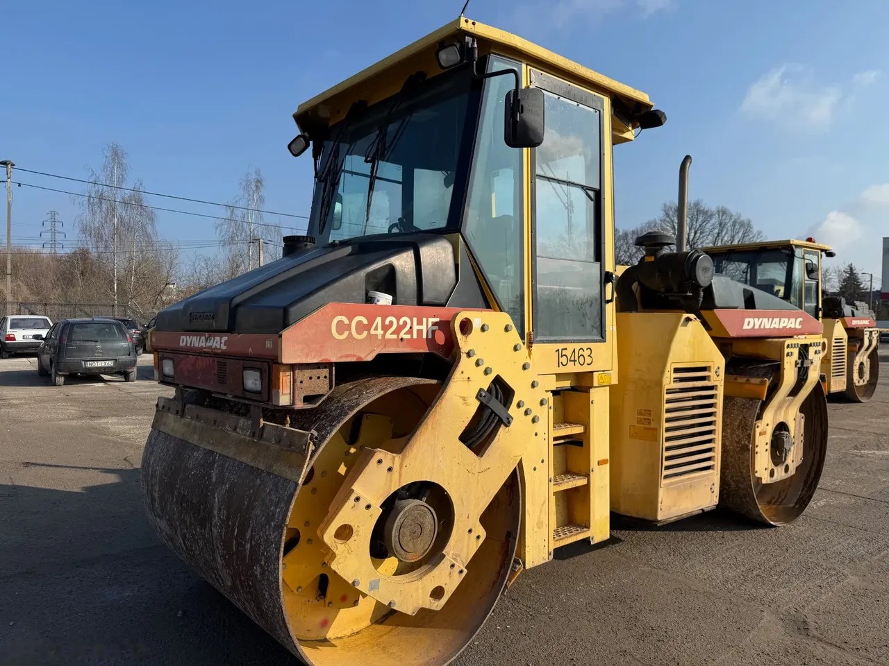 2007 Dynapac CC422HF, 8.000 mth, Import Auf Lager in der EU — Foto 1