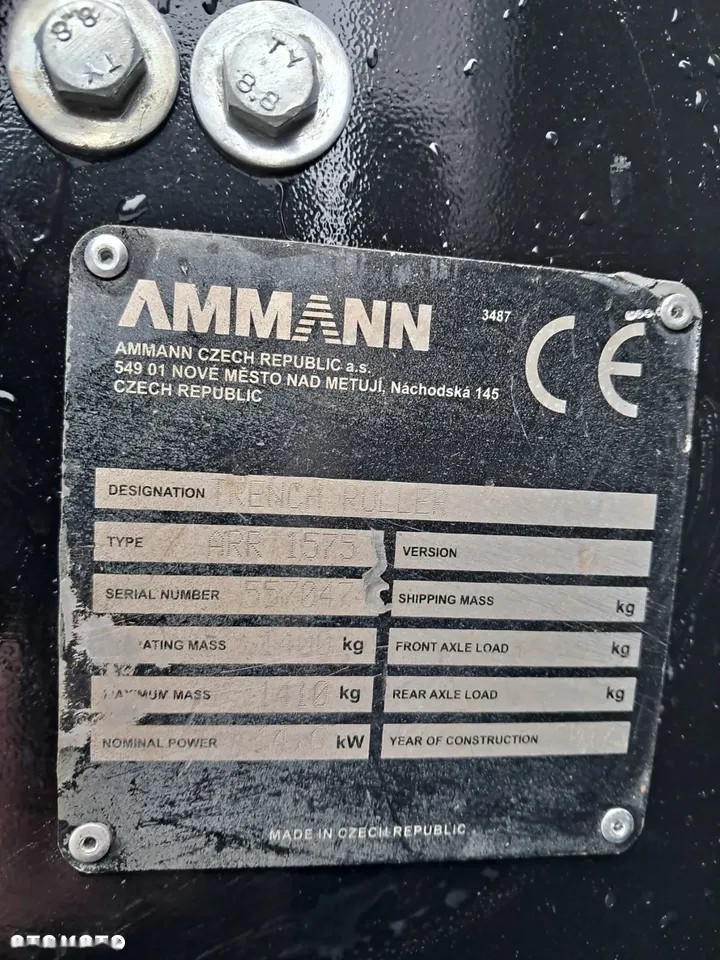 2017 Ammann RAMMAX 1575, 777 mth, Import Auf Lager in der EU — Foto 9 z 11