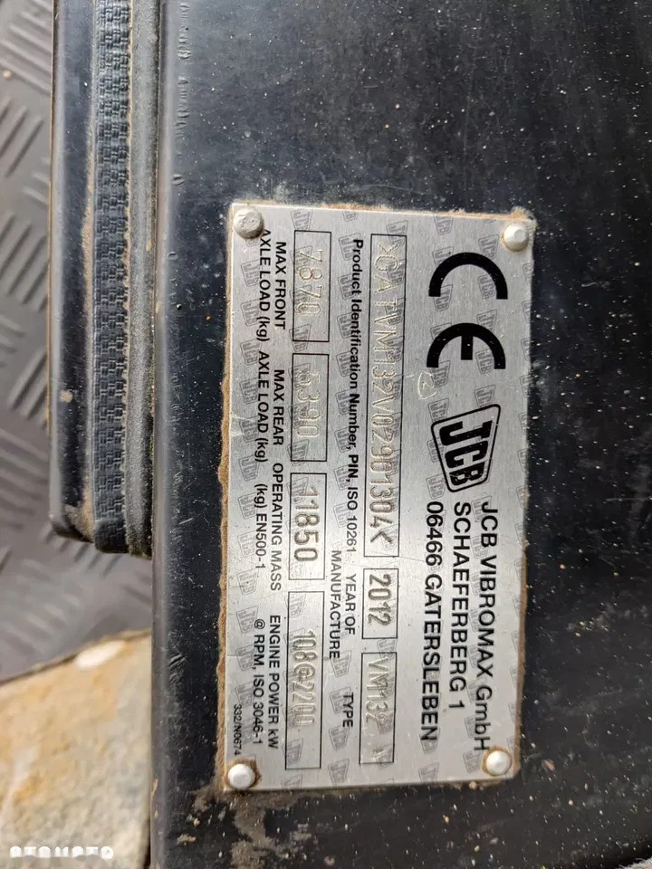 2012 JCB VM132, 3.401 mth, Import Auf Lager in der EU — Foto 2 z 24