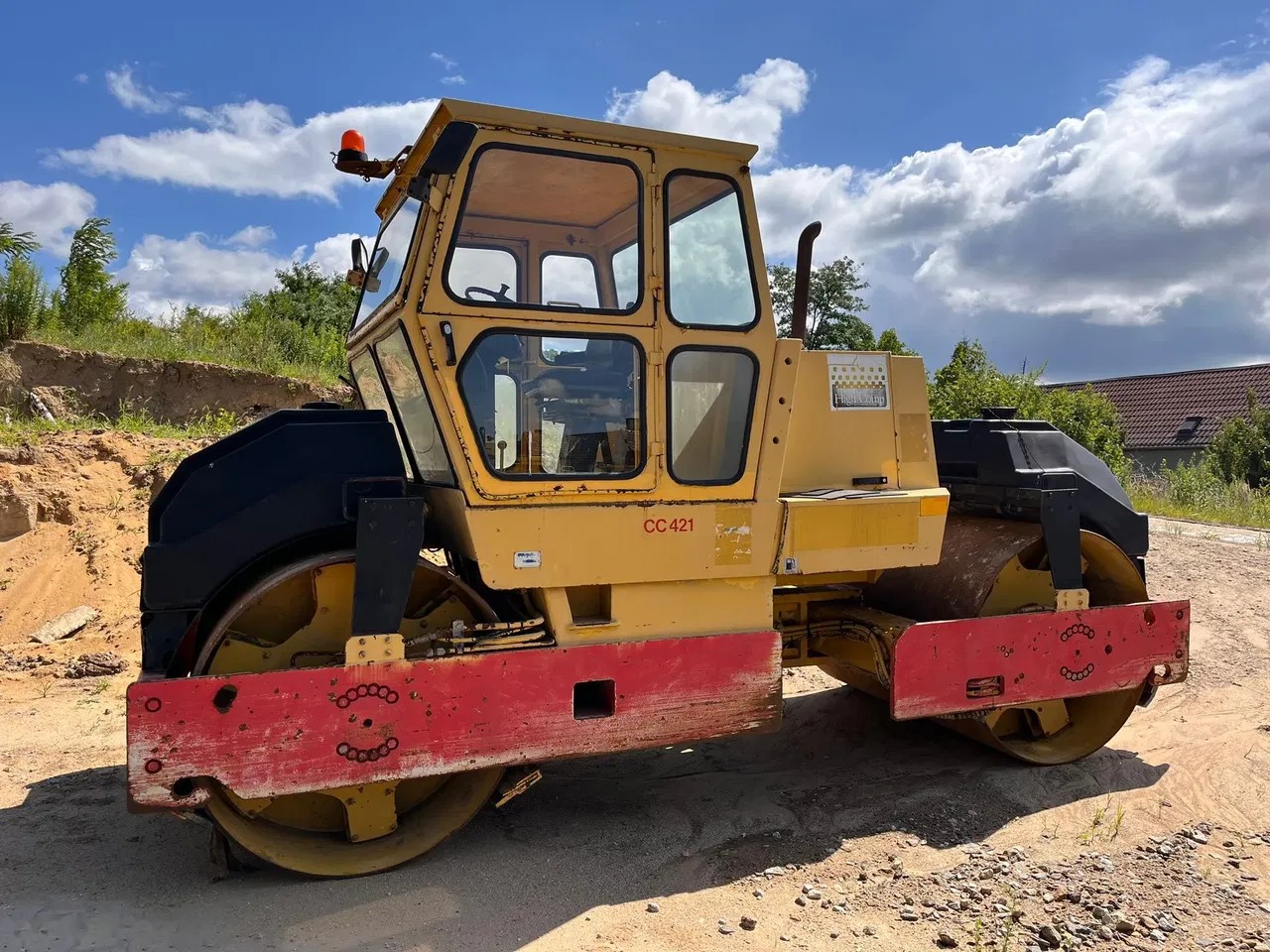 1995 Dynapac CC-421, Import Auf Lager in der EU — Foto 1