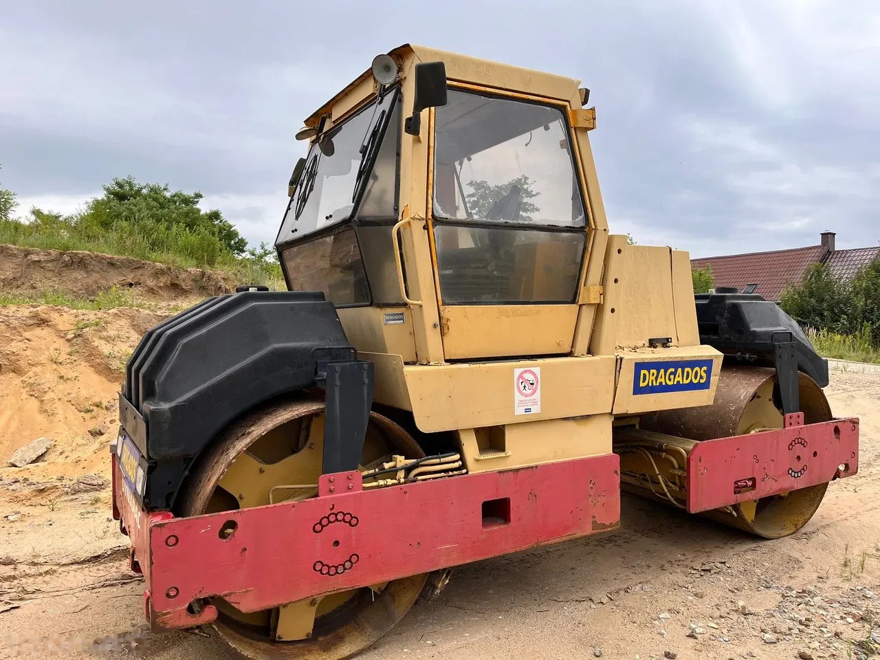 1995 Dynapac CC-421, Import Auf Lager in der EU — Foto 4 z 6