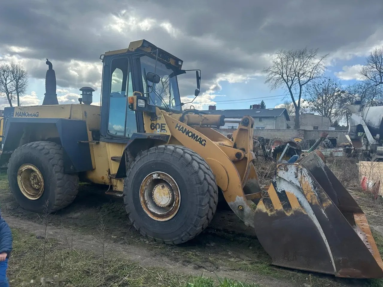 1995 Hanomag 60E, 10.000 mth, Import Auf Lager in der EU — Foto 3 z 4