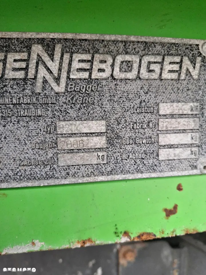 2006 Sennebogen 821, 3.300 mth, Import Auf Lager in der EU — Foto 5 z 13