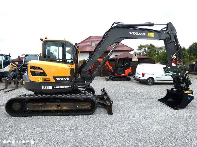 2017 Volvo ECR88D, 7.075 mth, Import Auf Lager in der EU — Foto 1