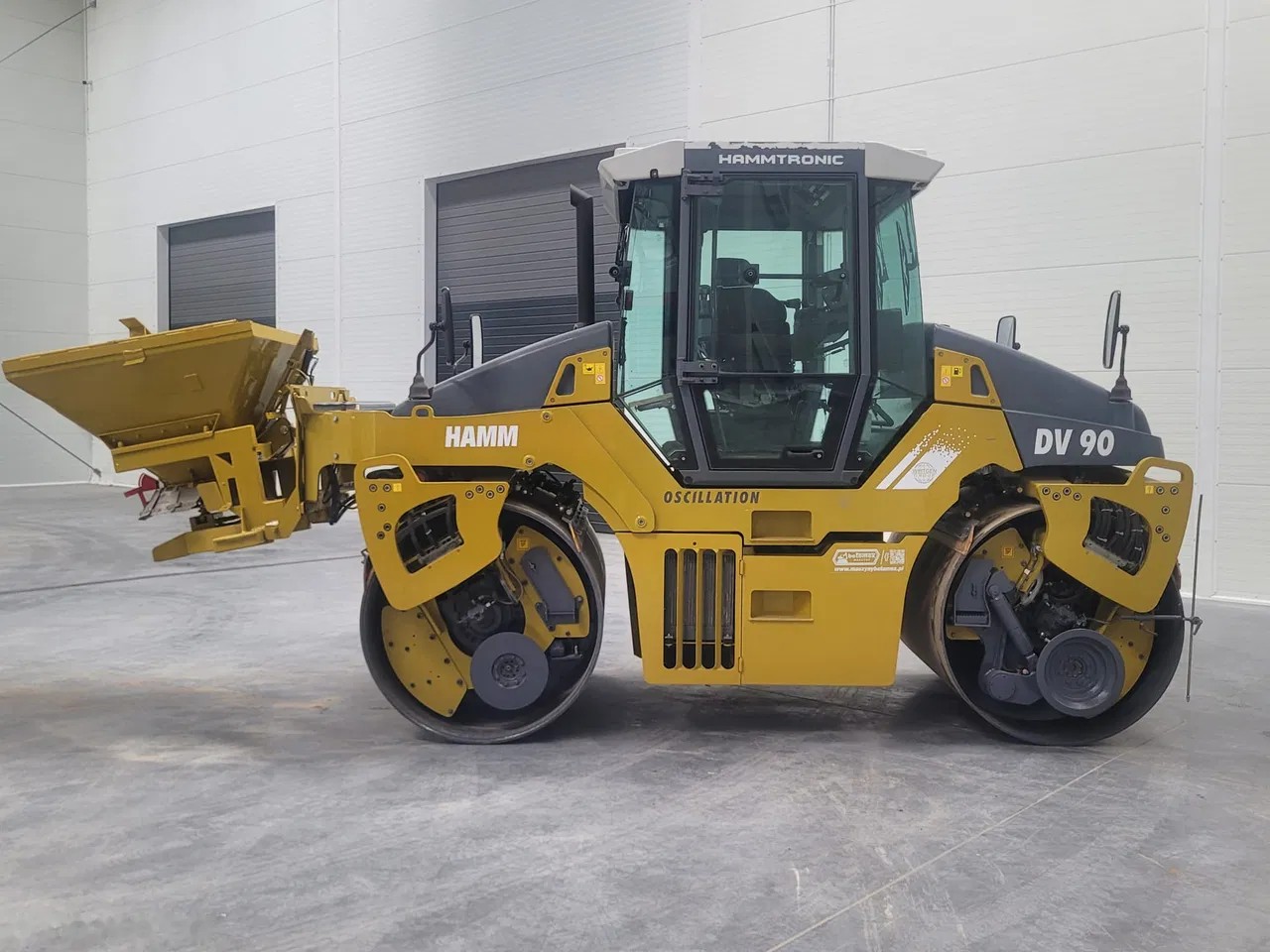 2010 Hamm DV 90 VO, 5.905 mth, Import Auf Lager in der EU — Foto 8 z 20