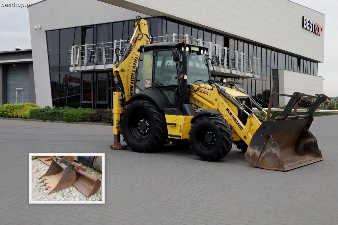 2020 New Holland B100C, 1.660 mth, Import Auf Lager in der EU — Foto 1 | AMECAR 2020 New Holland B100C, 1.660 mth, Import Auf Lager in der EU — Foto 1