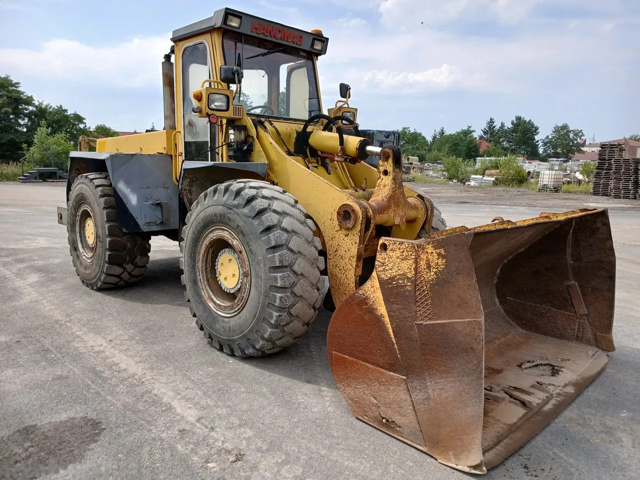 1988 Hanomag 55D, 21.058 mth, Import Auf Lager in der EU — Foto 4 z 14