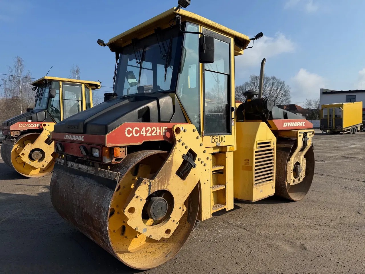 2007 Dynapac CC422HF, 10.000 mth, Import Auf Lager in der EU — Foto 1