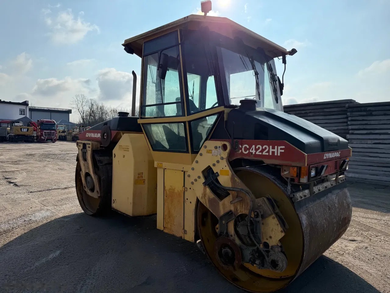 2007 Dynapac CC422HF, 10.000 mth, Import Auf Lager in der EU — Foto 6 z 24