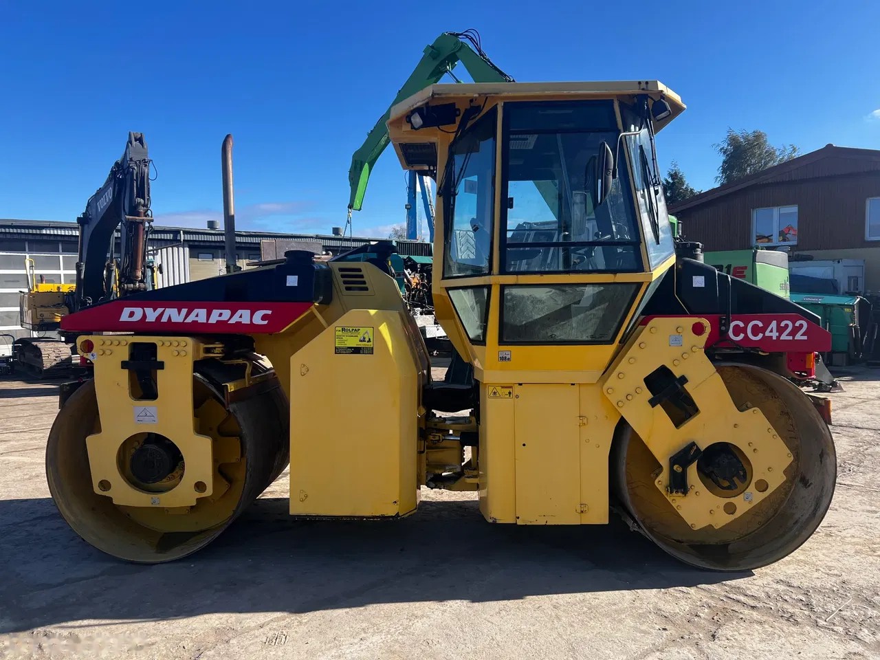 2006 Dynapac CC422 walec, 5.635 mth, Import Auf Lager in der EU — Foto 2 z 11