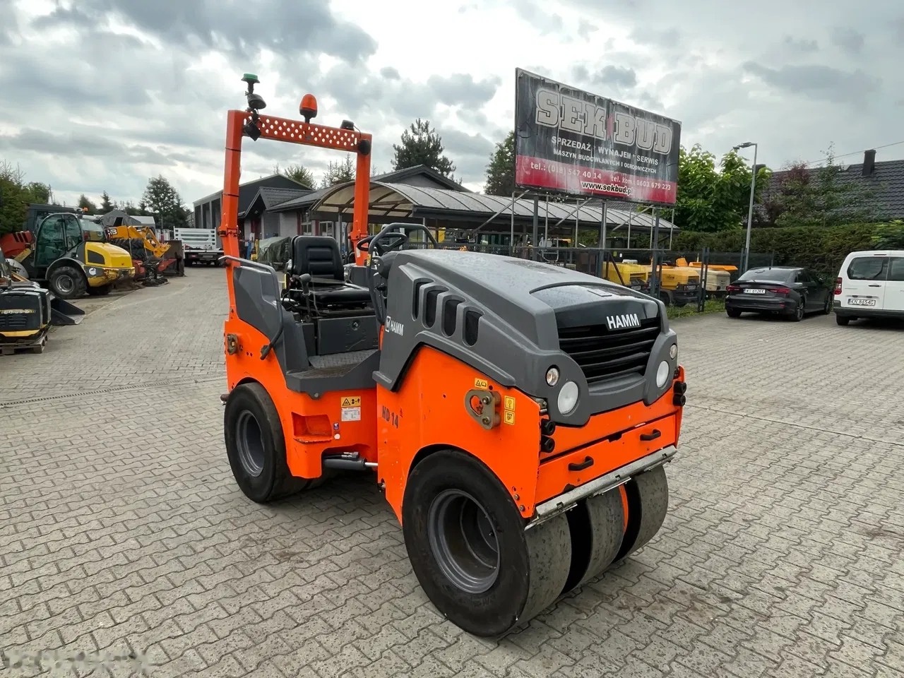 2016 Hamm HD 14 TT, 783 mth, Import Auf Lager in der EU — Foto 3 z 21